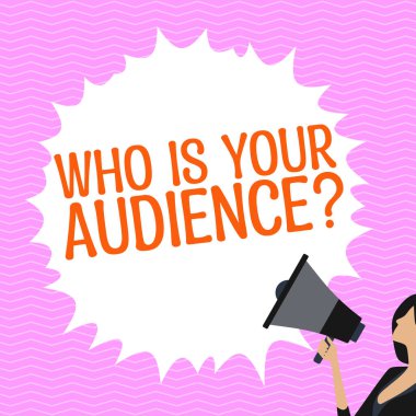 Seyircinin Kim olduğunu gösteren metin işareti, Kimin izlediğini ya da dinlediğini belirten kavram