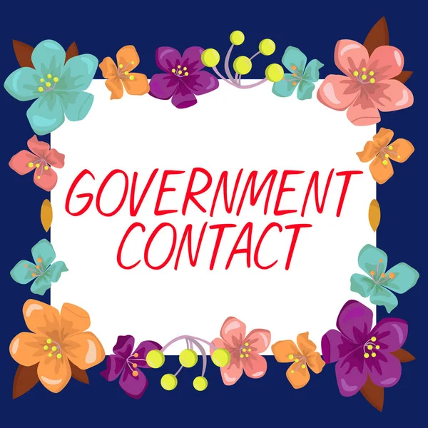Hand Writing Sign Government Contact Business Concept Debt Security Issued — Foto Stock