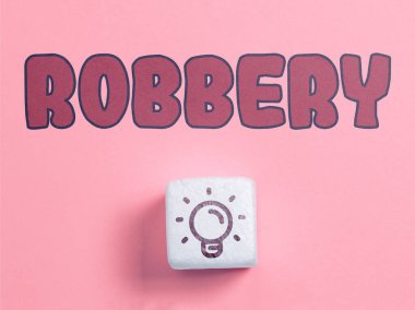 Kavramsal manşet: Soygun, İş Fikri: Bir kişi ya da yerden zorla ya da zorla mal alma eylemi