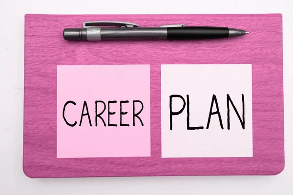 Sign Displaying Career Plan Business Idea Ongoing Process You Explore — Stock Photo, Image