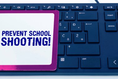 Eğitim tesislerinde ateşli silahların kullanımına son verilmesine yönelik eylemler için kullanılan 