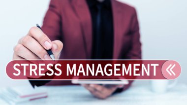 Metin Stres Yönetimi yazma, stresi azaltan davranış ve düşünme şekilleri öğrenme ve öğrenme sözcükleri