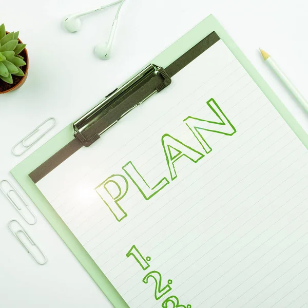 Inspiration Showing Sign Plan Business Approach Start Detailed Proposal Doing — Zdjęcie stockowe