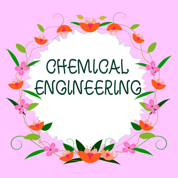 Chemical Engineering Conceptual Photo Developing Things Industry Application Chemistry — 스톡 사진