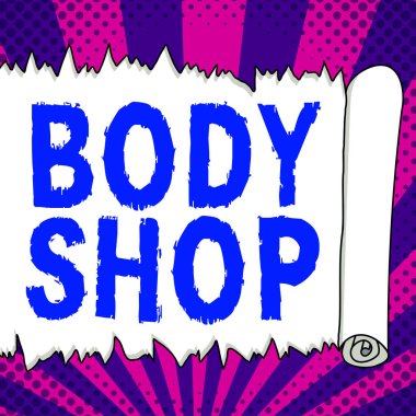 Kavramsal Sergi Mağazası, İnternet Otomotiv Vücutlarının yapıldığı veya onarıldığı bir dükkan