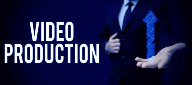 Kavramsal başlık Video Üretimi, bir fikri video Filtrelemeye dönüştürme süreci için sözcük