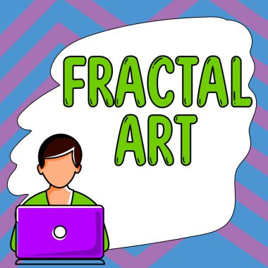 El yazısı metni Fraktal Sanat, İş Genel tartışma için kullanılan web sitesinin yeri veya bölümünün genel görünümü