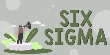 İş süreçlerini geliştirmek için 6 Sigma ve İşletme Fikir Yönetimi tekniklerini gösteren ilham