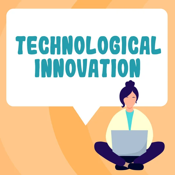Написание Текста Технологические Инновации Бизнес Подход Новое Изобретение Технических Знаний — стоковое фото
