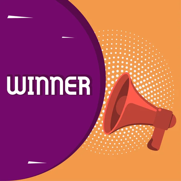 Εγγραφείτε Εμφάνιση Νικητής Επιχειρηματική Βιτρίνα Κερδίζοντας Θέση Πρωταθλητής Ένα Διαγωνισμό — Φωτογραφία Αρχείου