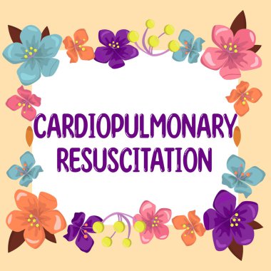 Kavramsal ekran kardiyopulmoner resüsitasyon, iş yaklaşımı tekrarlanan döngü sıkıştırma göğüs solunumu