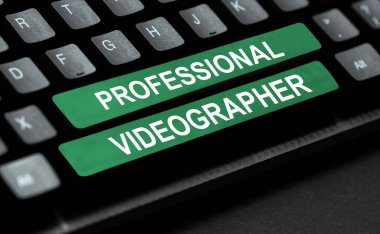 Bir uzman tarafından dijital olarak kaydedilen kavramsal görüntüleme Profesyonel Videograf, Kavramsal Fotoğraf Çekim Resimleri