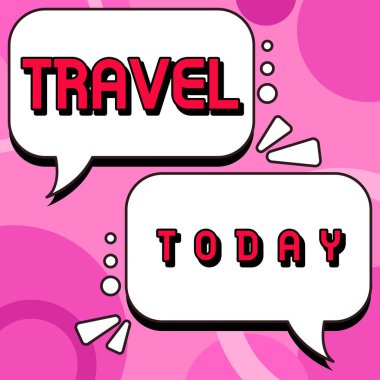 Seyahat sunan metin başlığı, genellikle ülkenizin içinde veya dışında bir uzunlukta yolculuk yapmak için sözcük