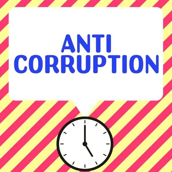 Konceptuell Bildtext Korruption Internet Concept Förordningar Sluta Generera Intäkter Genom — Stockfoto