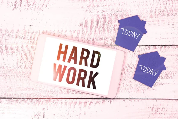 Inspiration Showing Sign Hard Work Concept Meaning Always Putting Lot — Stock Photo, Image