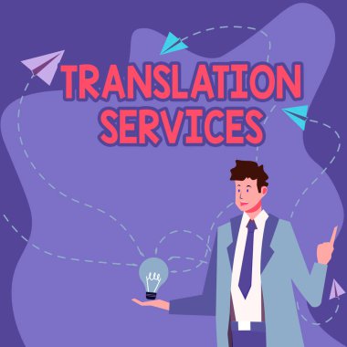 İnsanlara konuşmayı tercüme etme imkanı sağlayan işaret çevirisi hizmetleri, Kavramsal fotoğraf organizasyonu