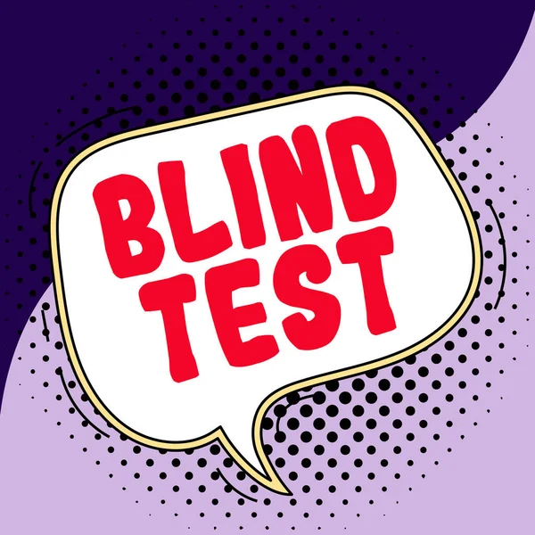 Writing Displaying Text Blind Test Internet Concept Social Engagement Person — Stockfoto
