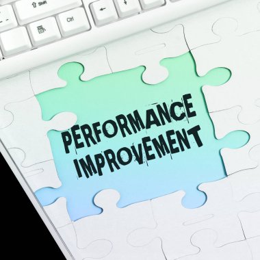 Kavramsal görüntü Performans Geliştirme, İş Fikri Verimliliği artırmak için Çıktıyı Ölç ve Değiştir