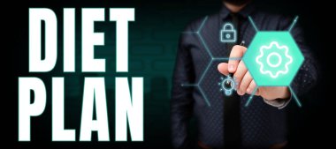 El yazısı imzası Diyet Planı, İş Fikri Sağlık yönetimi nedenlerinden dolayı özel besin girişi kullanımı