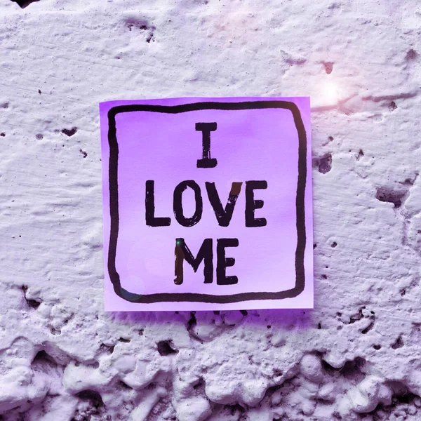 Podpis Pod Tekstem Przedstawiającym Love Internet Concept Have Affection Good — Zdjęcie stockowe