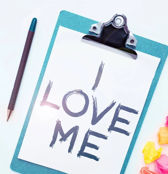 Koncepciós Felirat Love Business Approach Ahhoz Hogy Érzéseket Tápláljunk Önmagunk — Stock Fotó