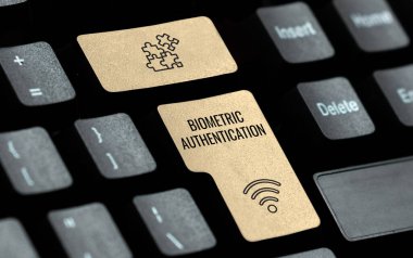 Kavramsal başlık Biyometrik Kimlik Doğrulama, İş Göstergesi Kimlik Doğrulaması biyolojik girdi içerir