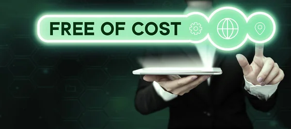 Conceptual Caption Free Cost Business Concept Price Trial Version Sample —  Fotos de Stock
