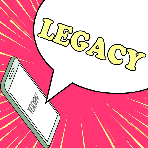Tekst Bijschrift Presenteren Legacy Business Overzicht Verzonden Ontvangen Van Een — Stockfoto