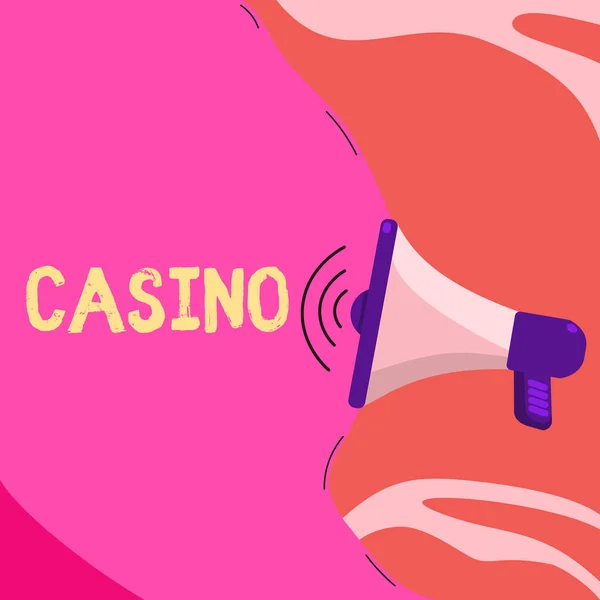 Légende Conceptuelle Casino Approche Affaires Bâtiment Les Jeux Particulier Roulette — Photo
