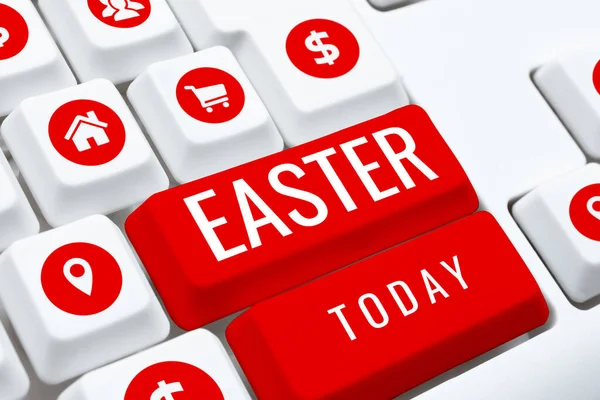 Text caption presenting Easter, Business approach the most important and oldest festival of the Christian Church