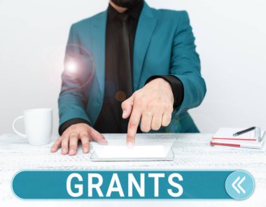 Kavramsal başlık hibe, iş konsepti bir şeyin verilmesini ya da izin verilmesini kabul eder