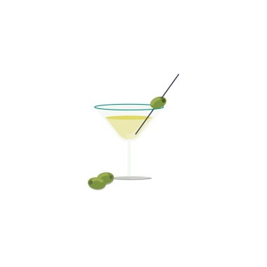 Beyaz arka planda bir bardak. Komik parlak renk vektörü çizimi.