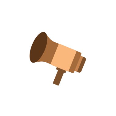 Hızlı Önemli Bir Duyuru Yapan Megafonun İllüstrasyonu.