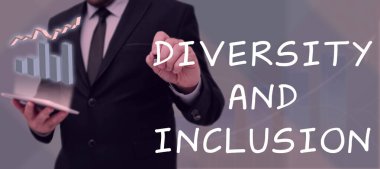 Kavramsal başlık Çeşitliliği ve İçeriği, iş dünyası şov aralığı insan farklılığı ırk cinsiyetini içerir