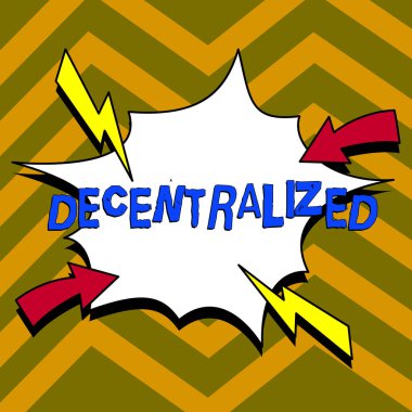 İlhamın merkezden dağıtıldığını gösteren metin, iş vitrinleri departmanları tek bir idari merkezden uzaklaştırır