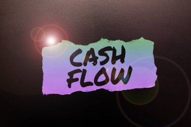 El yazısı işareti Cash Flow, İşletme Fikri Para girişi ve çıkışı likidite etkiler