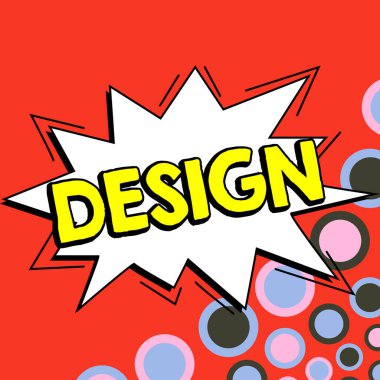 Tasarımı gösteren metin işareti, görünüm işlevini veya inşa çalışmalarını göstermek için oluşturulan plan çizimi için sözcük