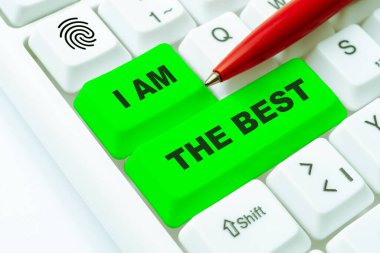 Kavramsal manşet Ben En İyi İş Fikriyim Bir gün daha Felsefe İçin Minnettarım