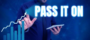 El yazısı metni geçir, Başkalarıyla bir şey paylaş Sözcük paylaşım konuşmasını yay