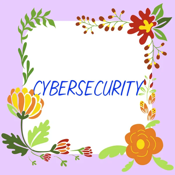 Metin Işareti Elektronik Verilerin Yasadışı Kullanımına Karşı Siber Güvenlik Ticari — Stok fotoğraf