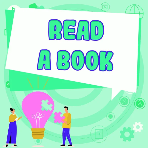 Pisanie Wyświetlania Tekstu Read Book Business Concept Enjoy Literature Traditional — Zdjęcie stockowe