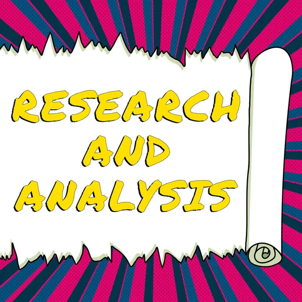 Writing Displaying Text Research Analysis Business Approach Strategic Thinking Decision — Stockfoto