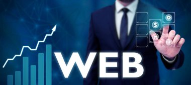 Web, Business sunucusunu sunan metin başlığı özel biçimlendirilmiş belgeleri destekleyen bir internet sunucu sistemini gösterir