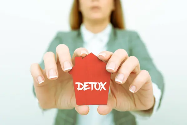 Inspiráló Szöveg Detox Internet Concept Moment Diéta Táplálkozás Egészség Addiction — Stock Fotó