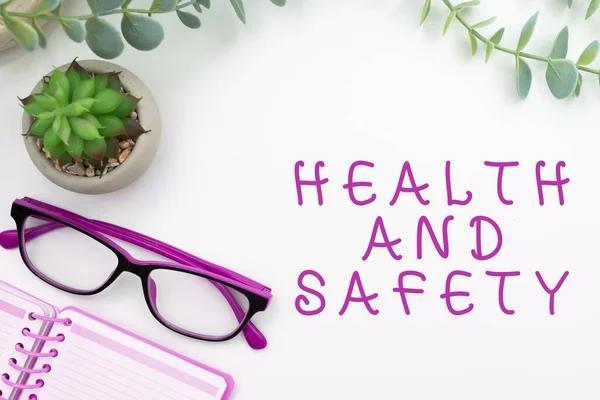 Conceptual Display Health Safety Business Concept Taking Appropriate Steps Protect — Stock Photo, Image