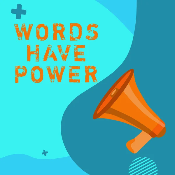 Tulisan Tangan Bertuliskan Kata Kata Memiliki Kekuatan Konsep Bisnis Kemampuan — Stok Foto