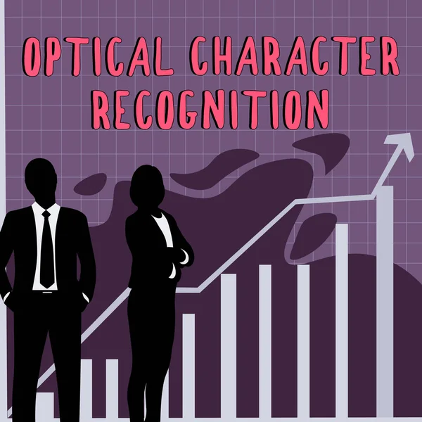 Yazısı Imzası Optik Karakter Tanıma Konsept Anlamı Yazdırılmış Karakterlerin Tanımlanması — Stok fotoğraf