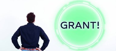 Kavramsal başlık Grant, Bir kurum veya hükümet tarafından burs için verilen para üzerine yazılmış söz