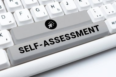 Inspiration showing sign Self Assessment, Word Written on Pride and confidence in oneself Stand up for yourself