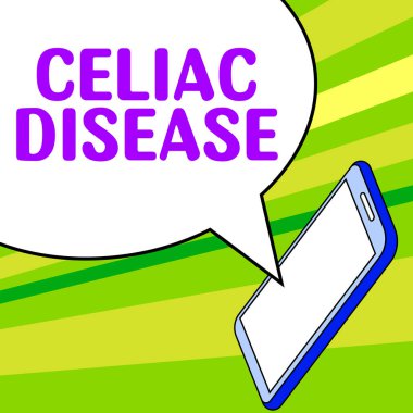 Conceptual display Celiac Disease, Business overview Small intestine is hypersensitive to gluten Digestion problem